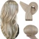 #18 ASH BLONDE Weft/Weave Hair Extensions 120g 20"