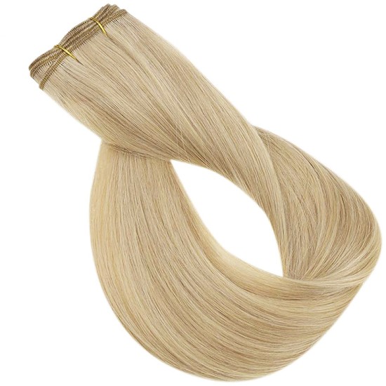#22 BEACH BLONDE Weft/Weave Hair Extensions 120g 20"