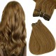 #6 CHESTNUT BROWN Weft/Weave Hair Extensions 120g 20"