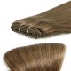 #8 ASH BROWN Straight Weft / Weave Human Hair Extensions 20" 120g