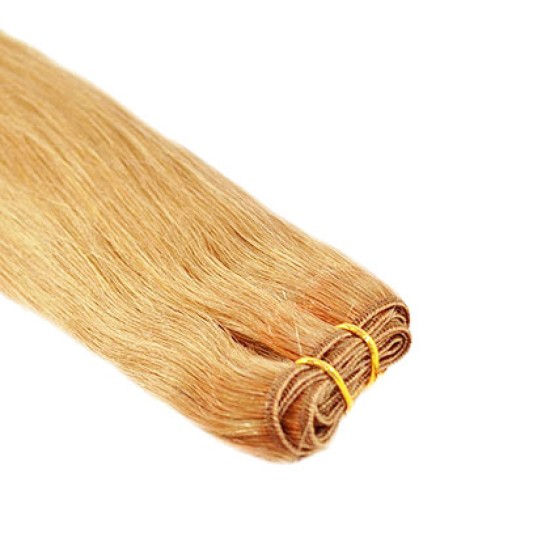 #14 LIGHTEST GOLDEN BLONDE Weft/Weave Hair Extensions 120g 20"
